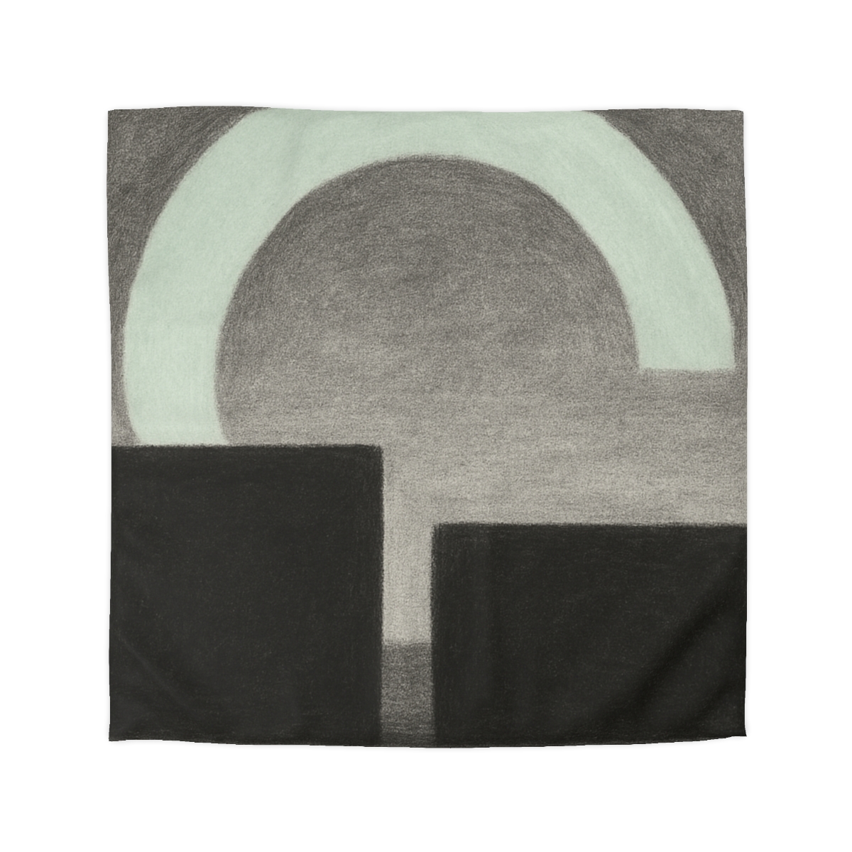 Arc Window Over Twin Blocks stylish duvet covers