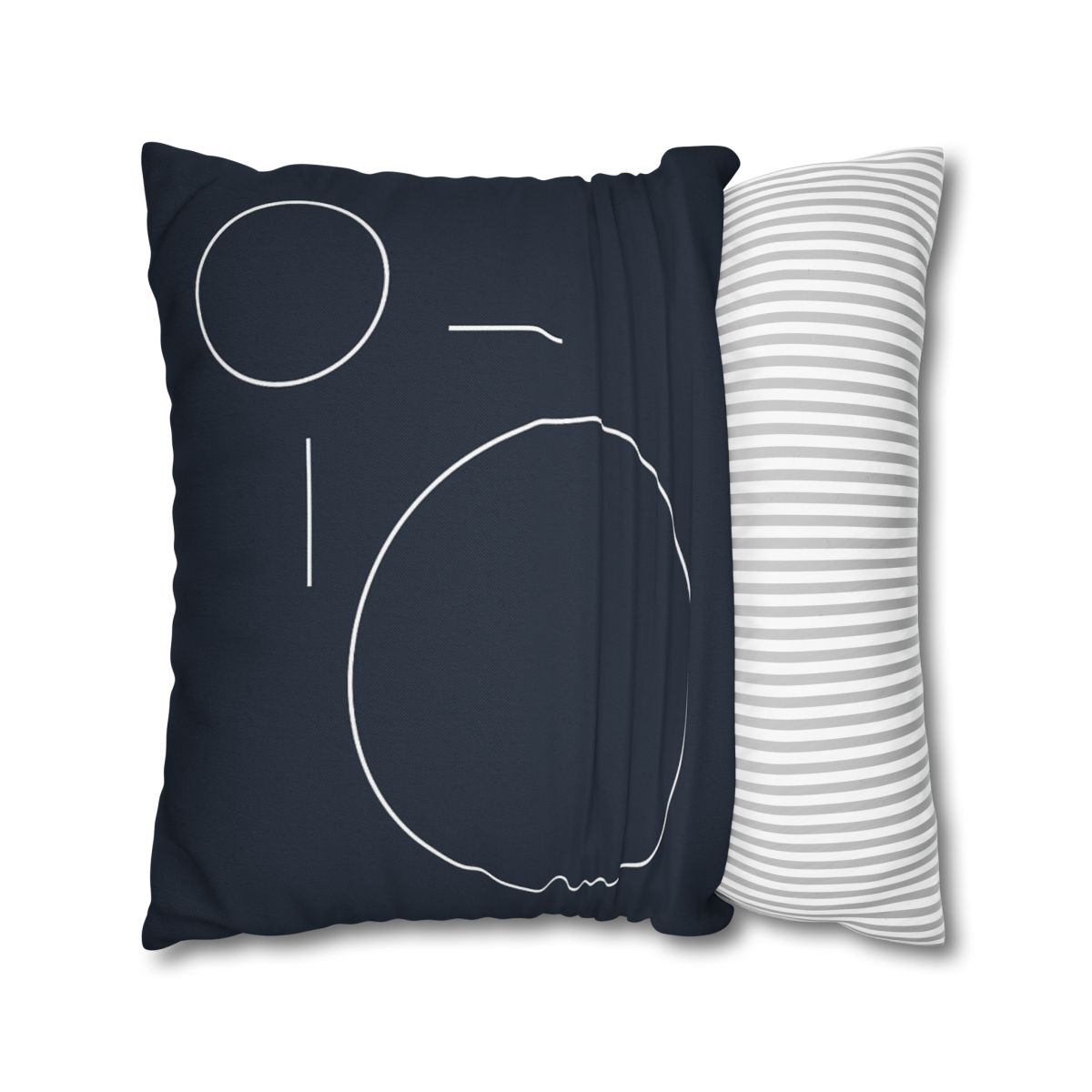 Offset Ring And Bar Constellation soft cotton pillow cases