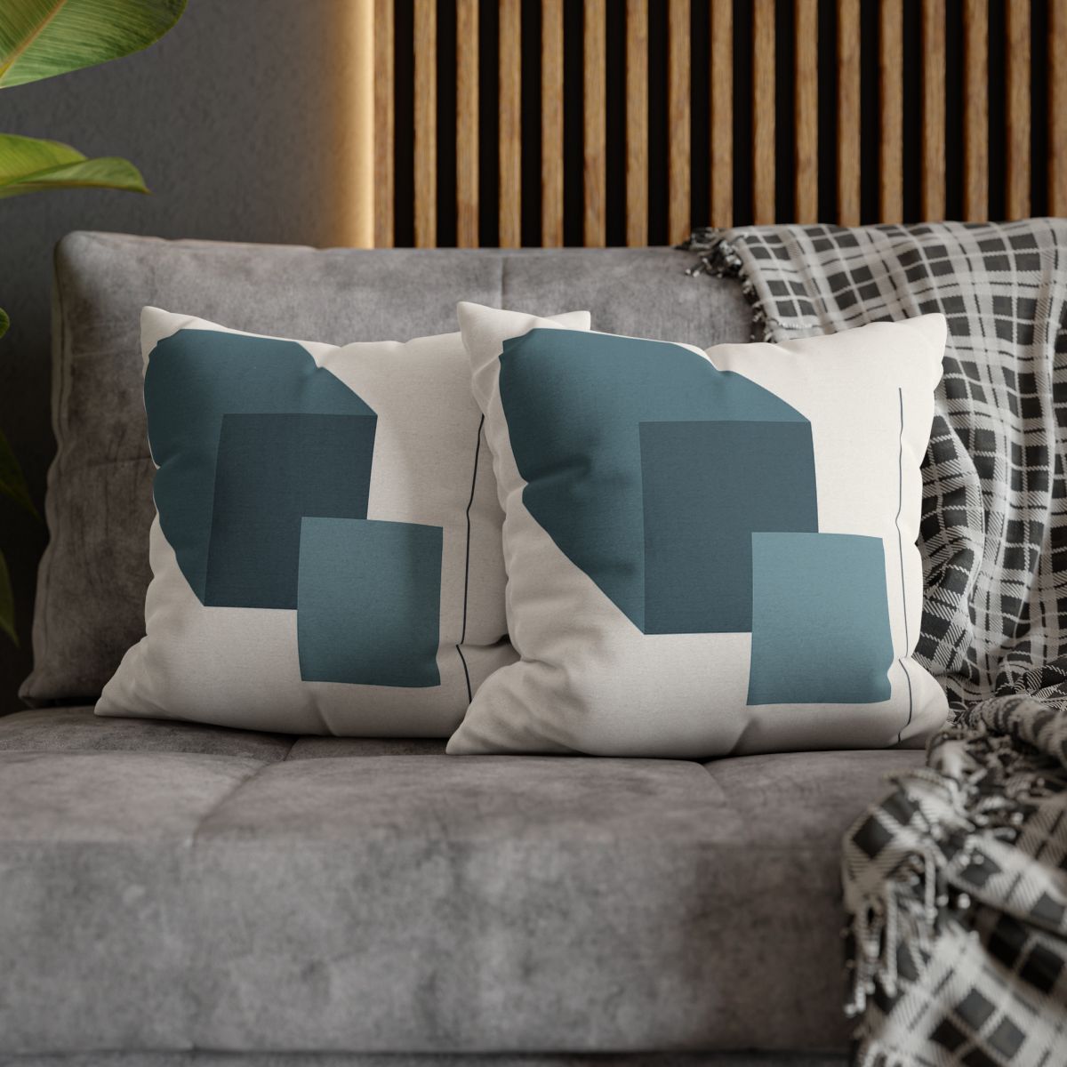 Stepped Rectangle Orbits personalized pillow covers