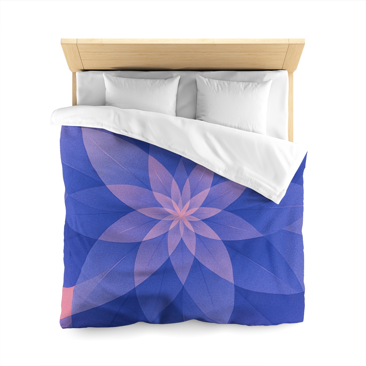 Petal Prism Overlap unique patterned duvets