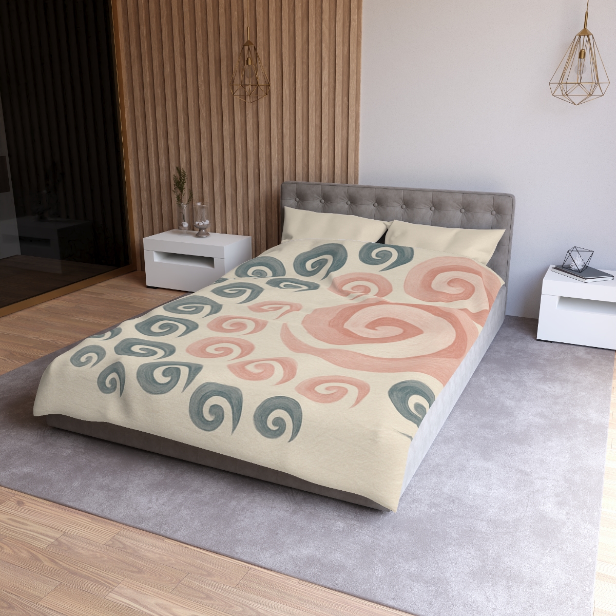 Curling Bud Spiral warm winter duvets