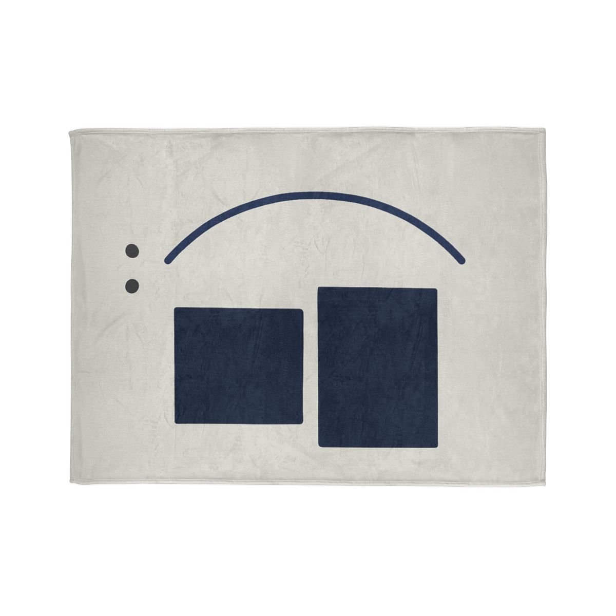 Arc Bridge Over Offset Blocks warm winter blankets