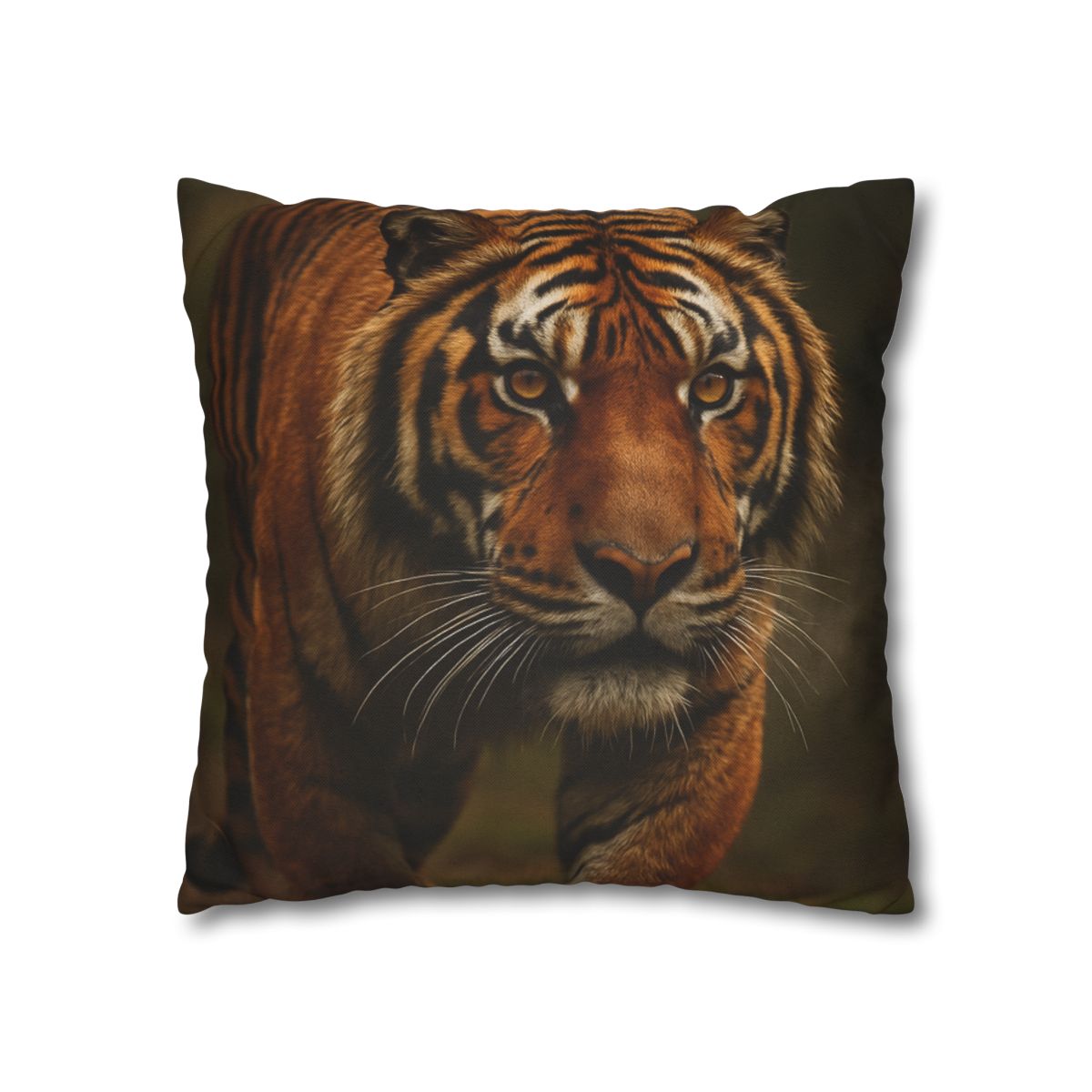 Forest Stalker Bengal Tiger trendy patterned pillow cases