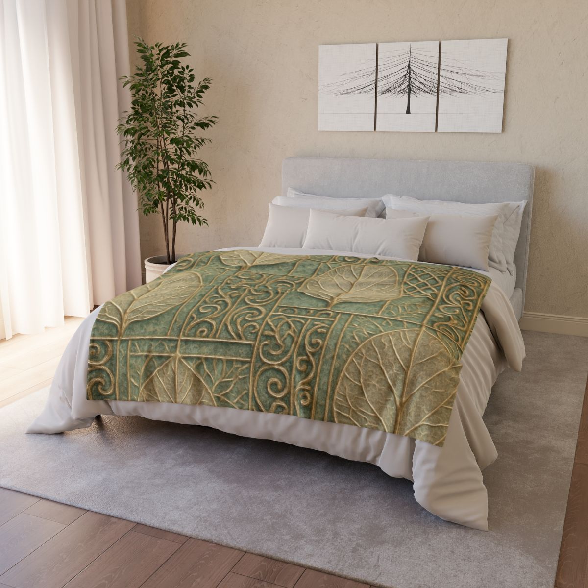 Vein Lace Mosaic decorative home blankets