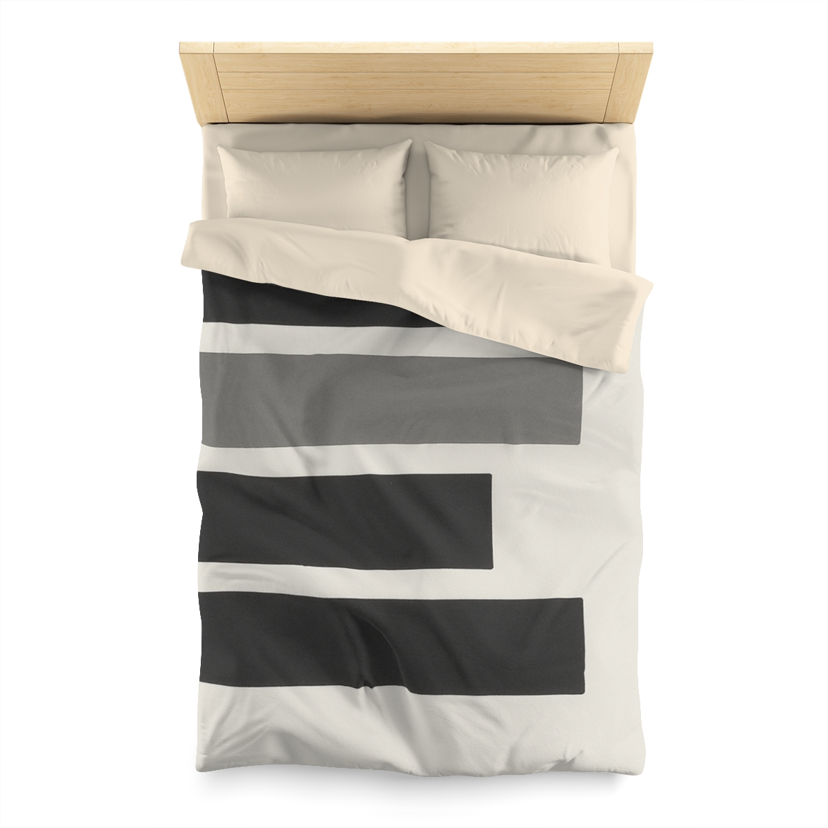 Stacked Bars With Open Gap unique patterned duvets