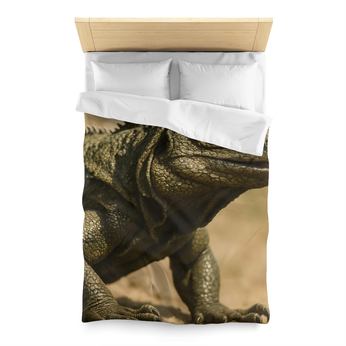 Ancient Sentinel Komodo Dragon stylish duvet covers