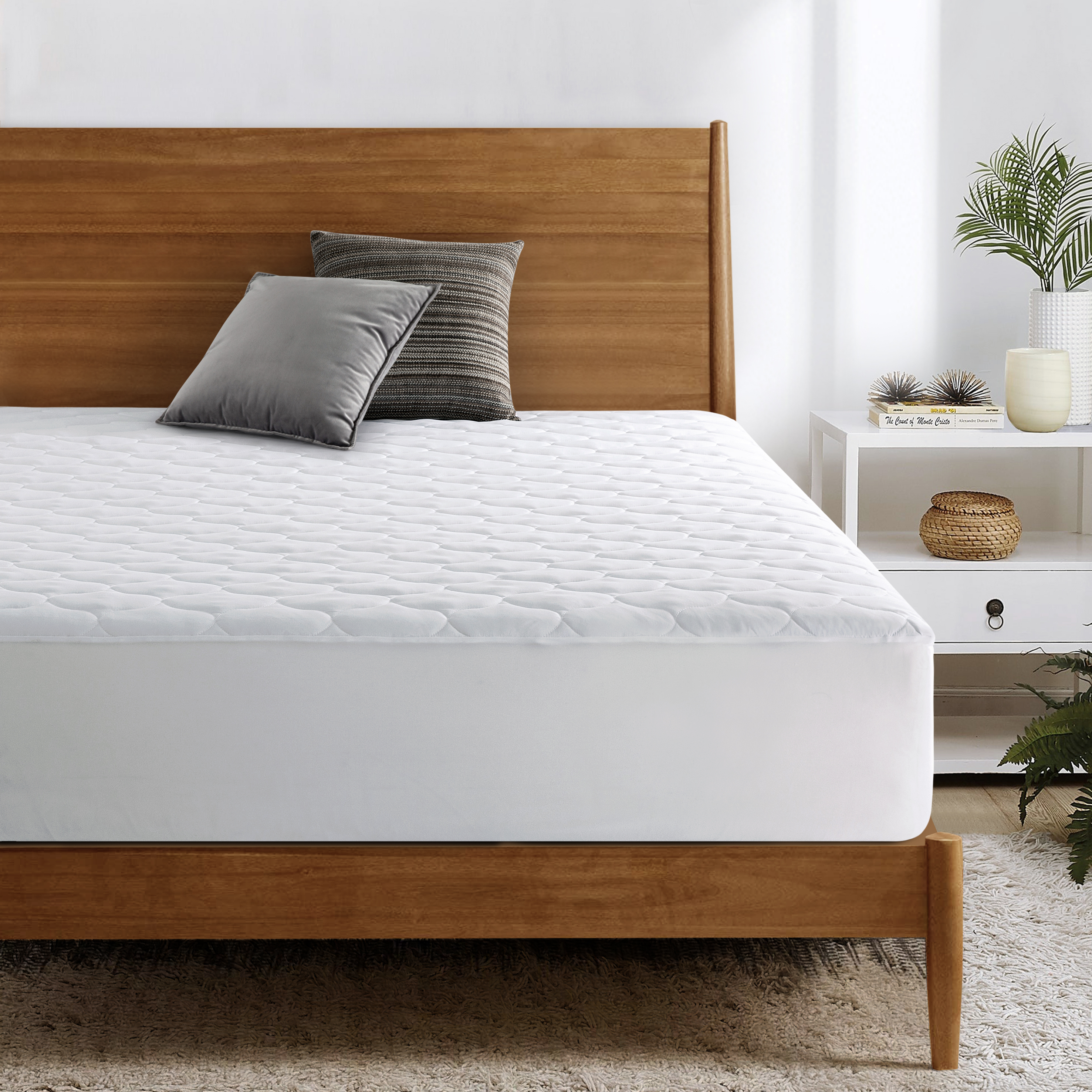 5 In 1 Ultimate Quilted Comfort And Protection Mattress Pad