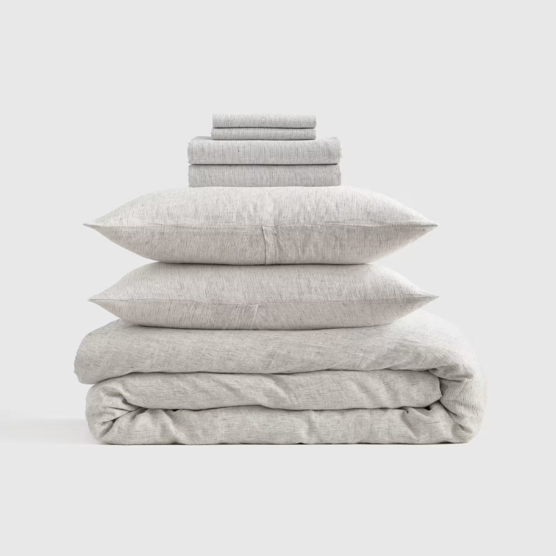 European Linen Deluxe Bedding Bundle Set