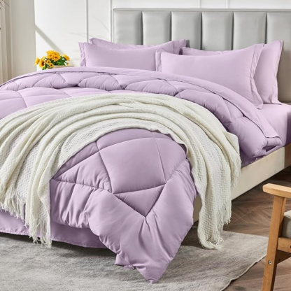 7 Pieces Comforter Set For All Seasons
