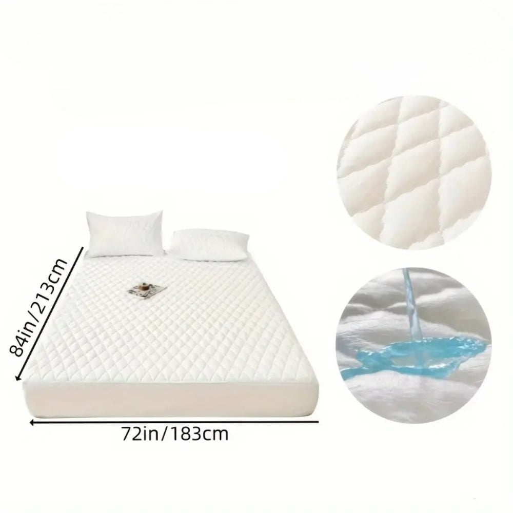 1 Piece Layered Waterproof Mattress Protector
