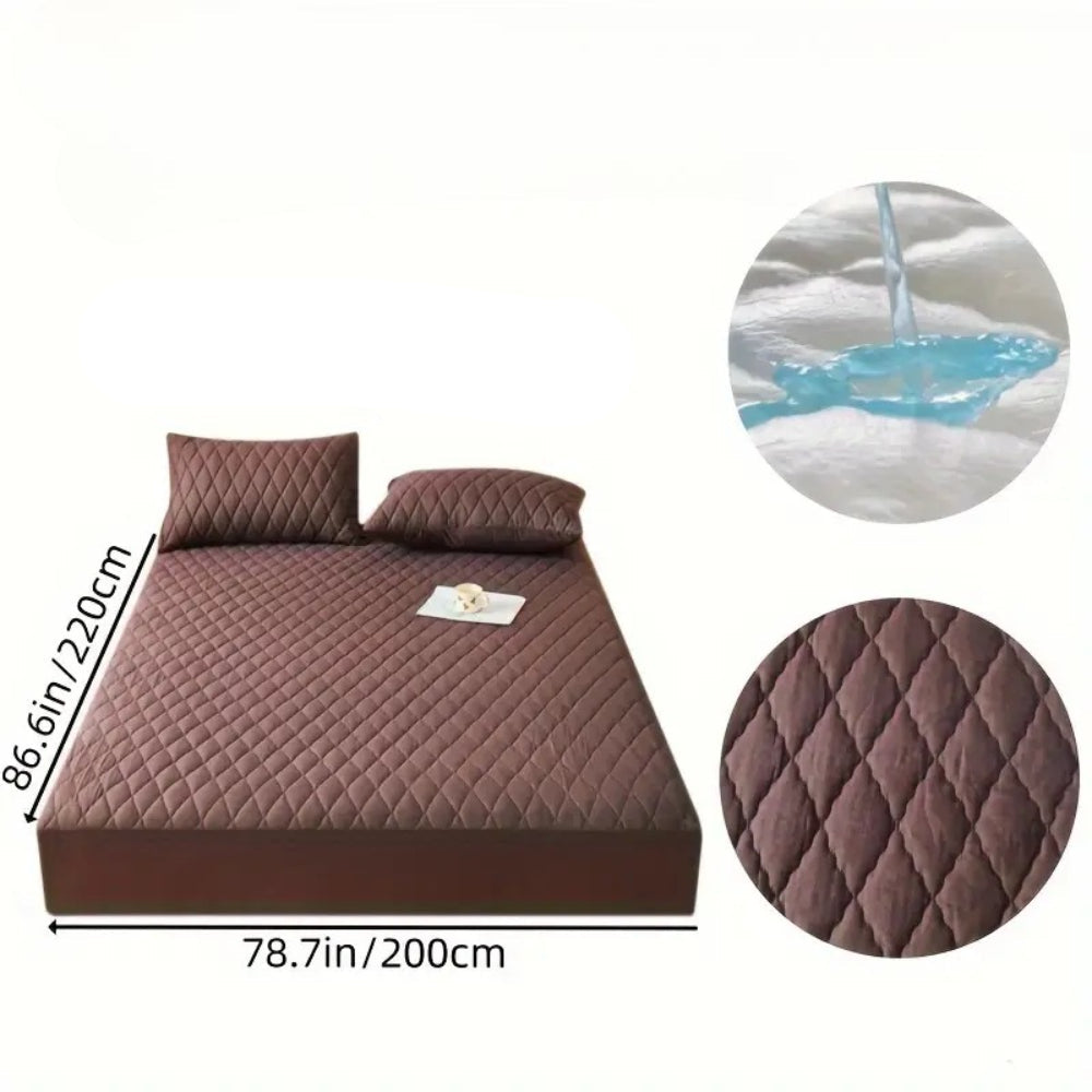 1 Piece Layered Waterproof Mattress Protector