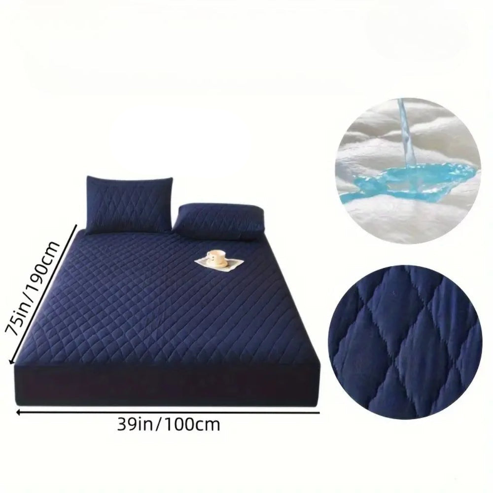 1 Piece Layered Waterproof Mattress Protector
