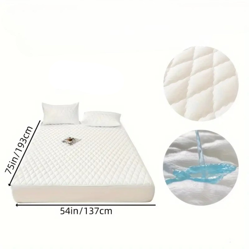 1 Piece Layered Waterproof Mattress Protector