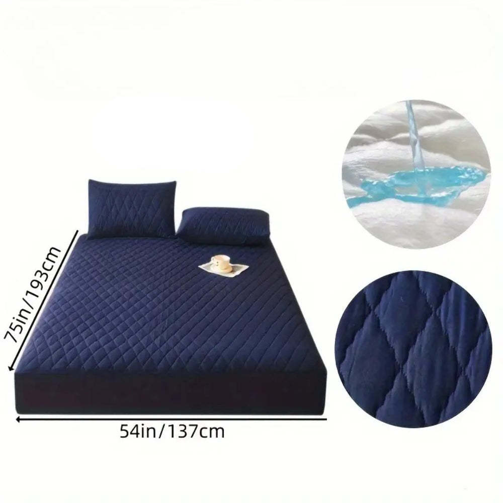 1 Piece Layered Waterproof Mattress Protector