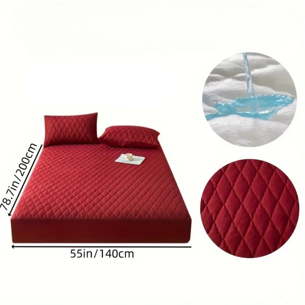 1 Piece Layered Waterproof Mattress Protector