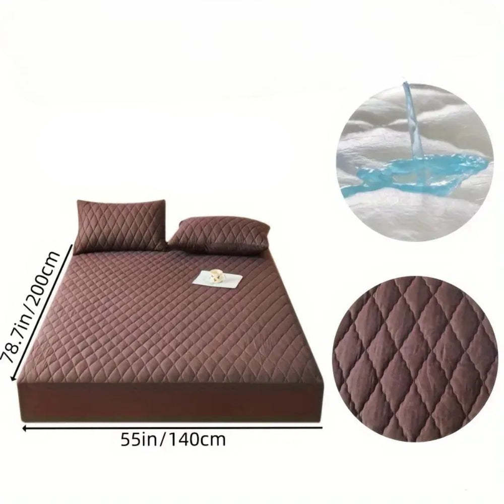 1 Piece Layered Waterproof Mattress Protector