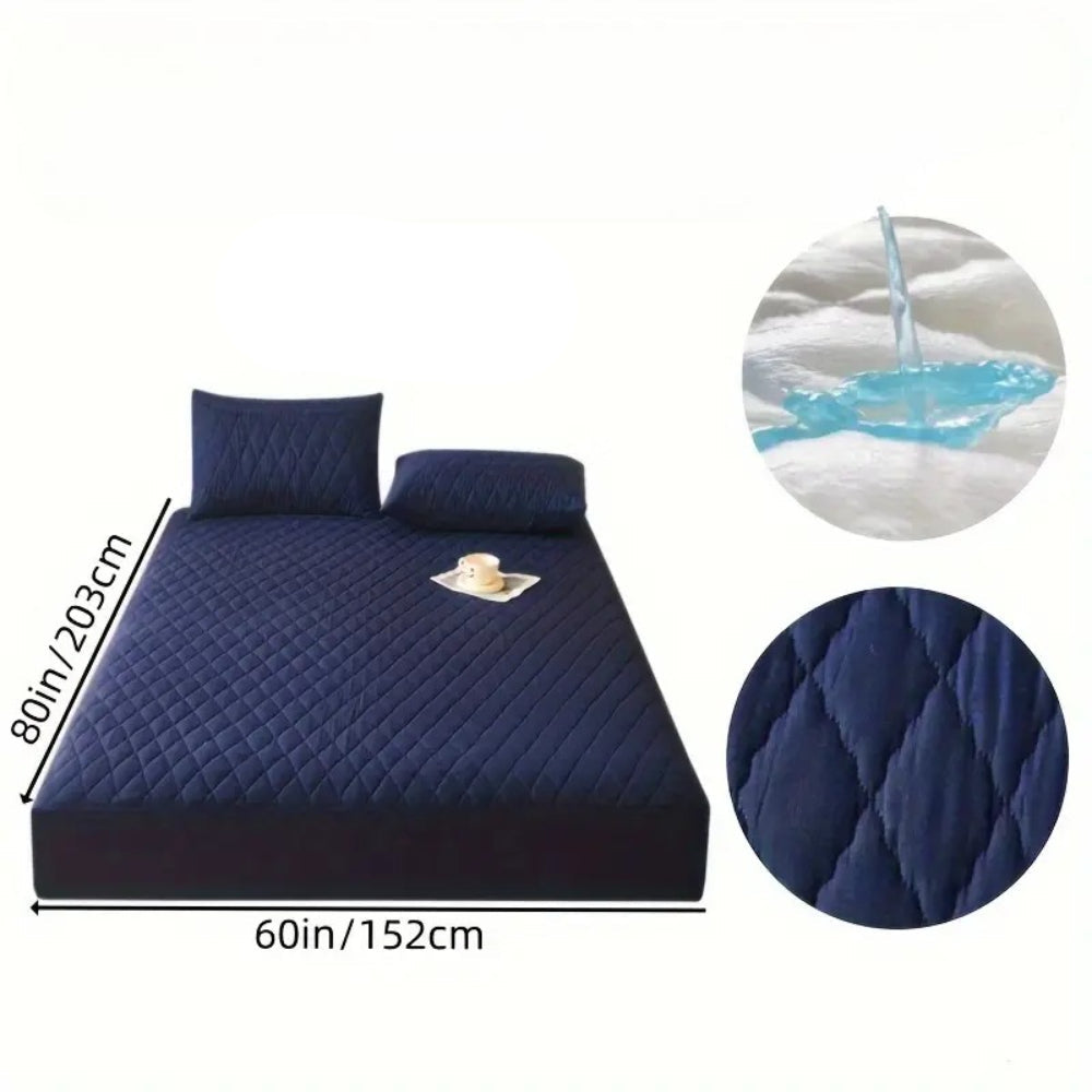 1 Piece Layered Waterproof Mattress Protector