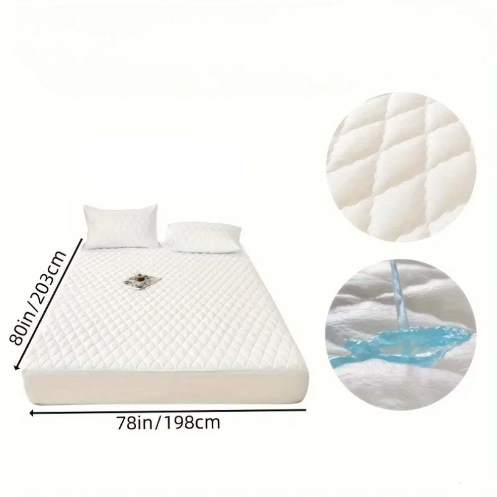1 Piece Layered Waterproof Mattress Protector