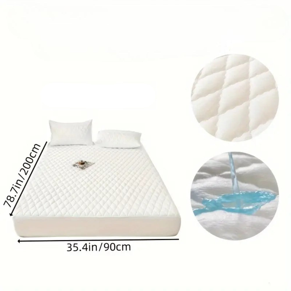 1 Piece Layered Waterproof Mattress Protector
