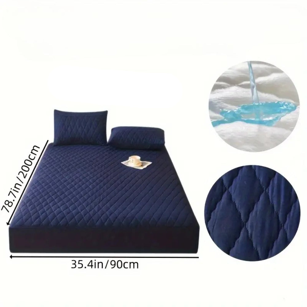 1 Piece Layered Waterproof Mattress Protector
