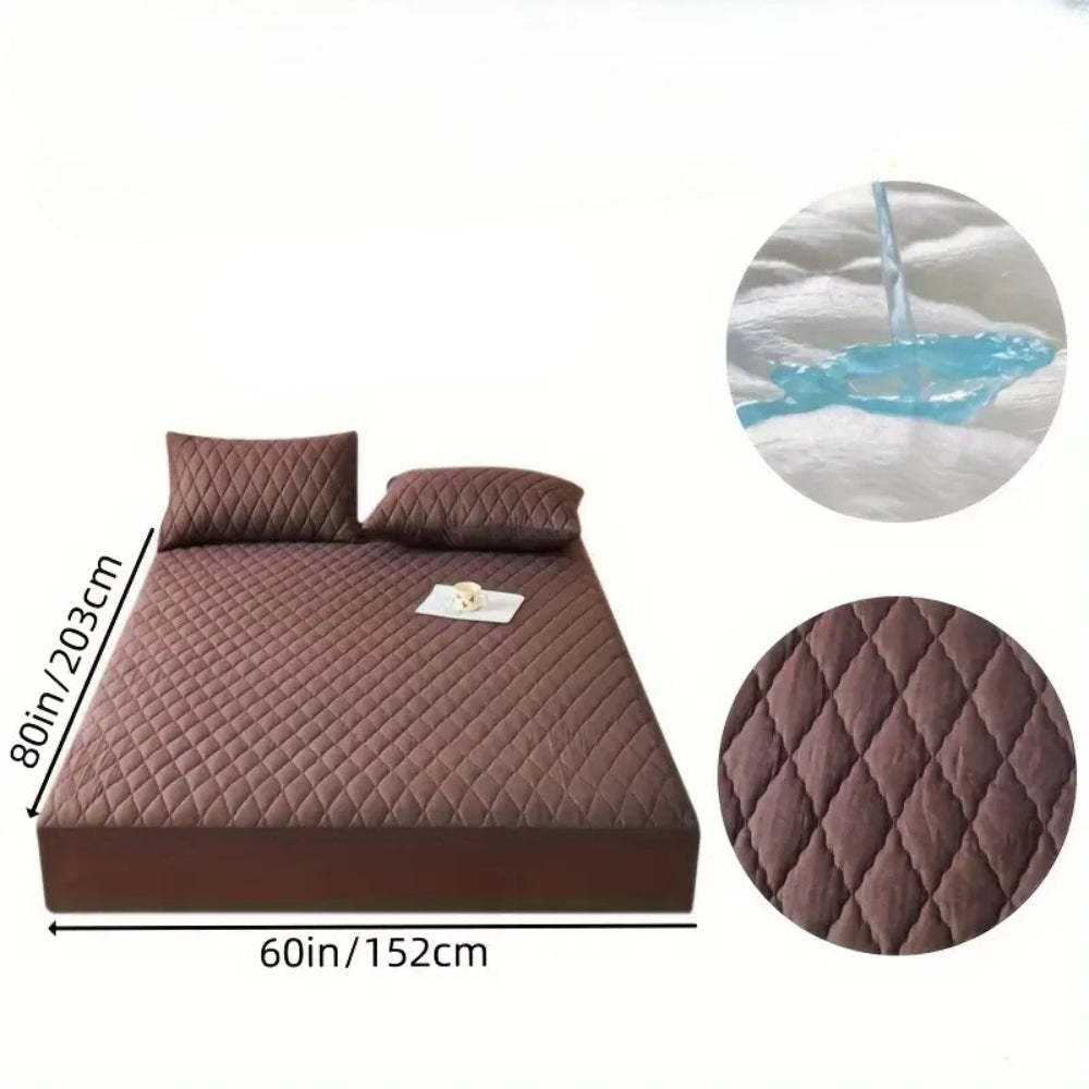 1 Piece Layered Waterproof Mattress Protector