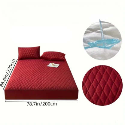1 Piece Layered Waterproof Mattress Protector