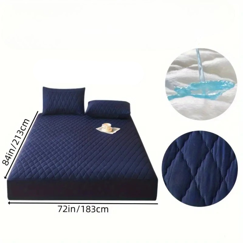 1 Piece Layered Waterproof Mattress Protector