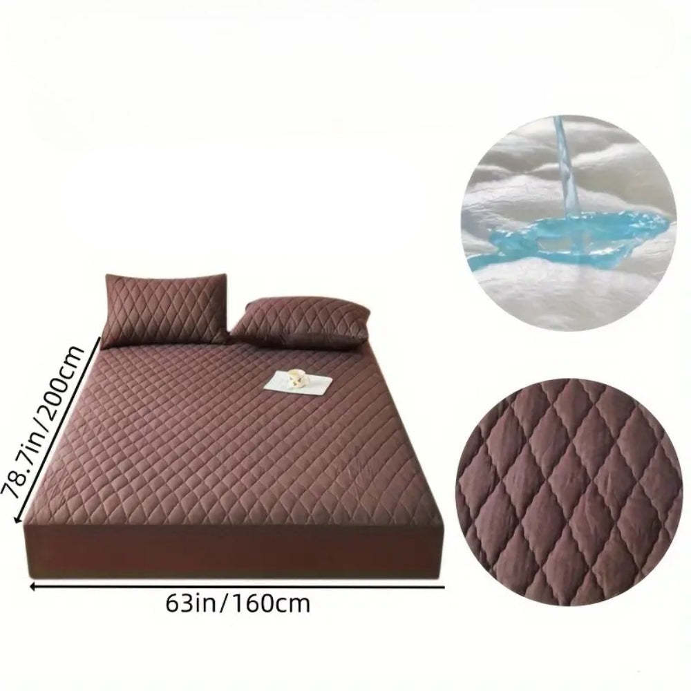 1 Piece Layered Waterproof Mattress Protector