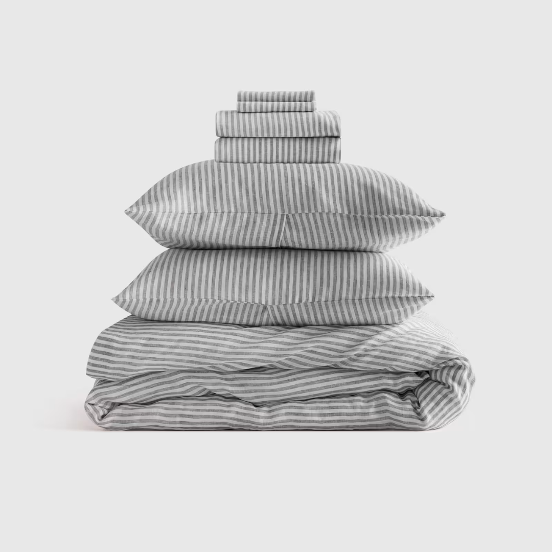 European Linen Deluxe Bedding Bundle Set