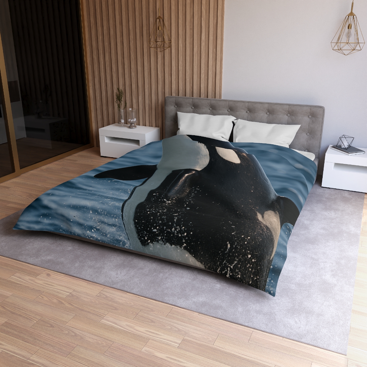 Tidal Monarch Orca warm winter duvets