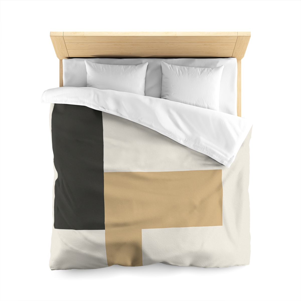 Offset Rectangle Pair soft comforter duvets