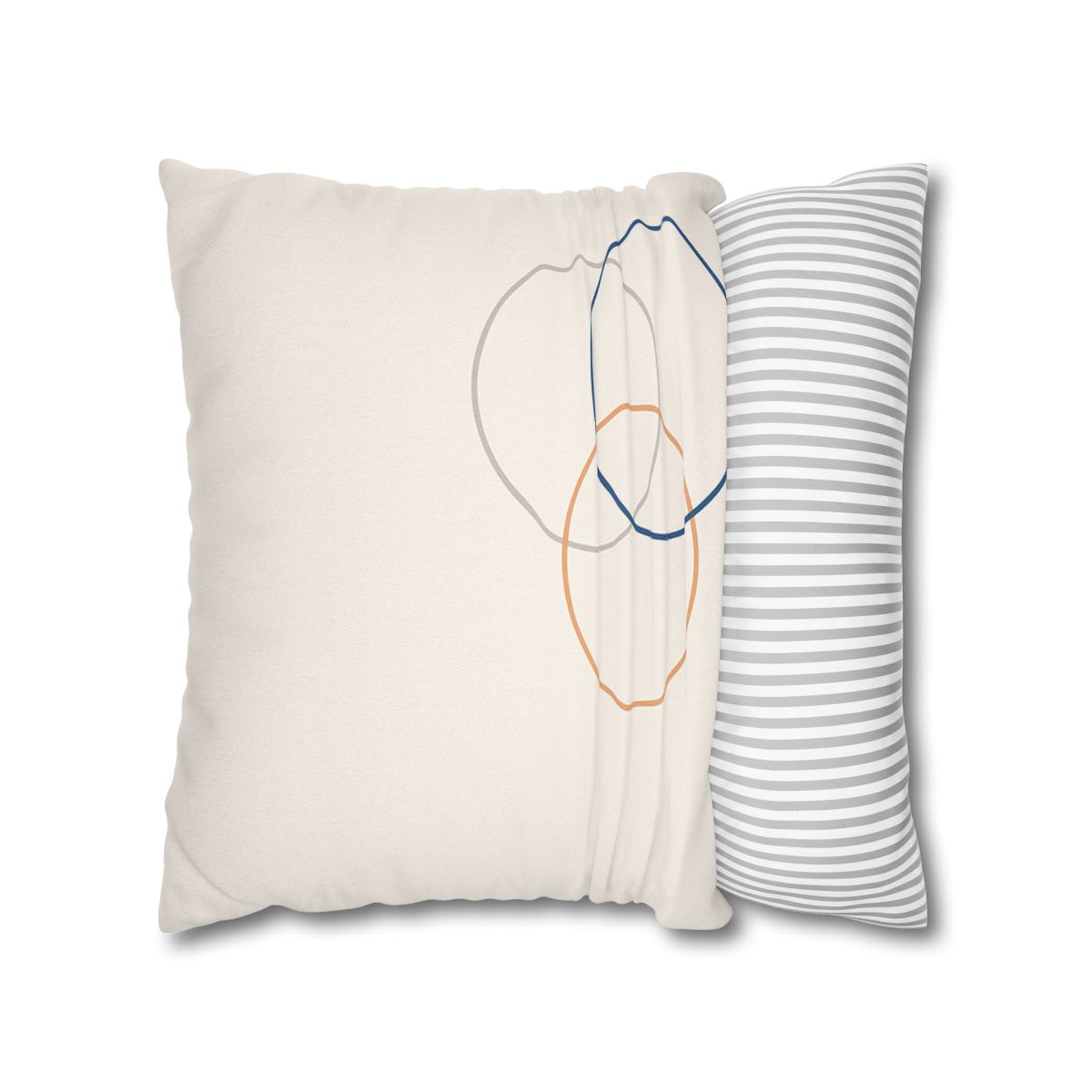 Orbiting Ring Triad trendy patterned pillow cases