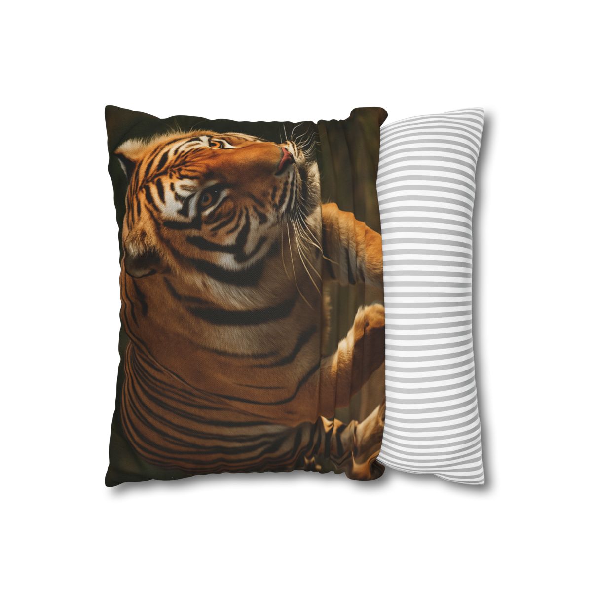 Forest Stalker Bengal Tiger soft cotton pillow cases