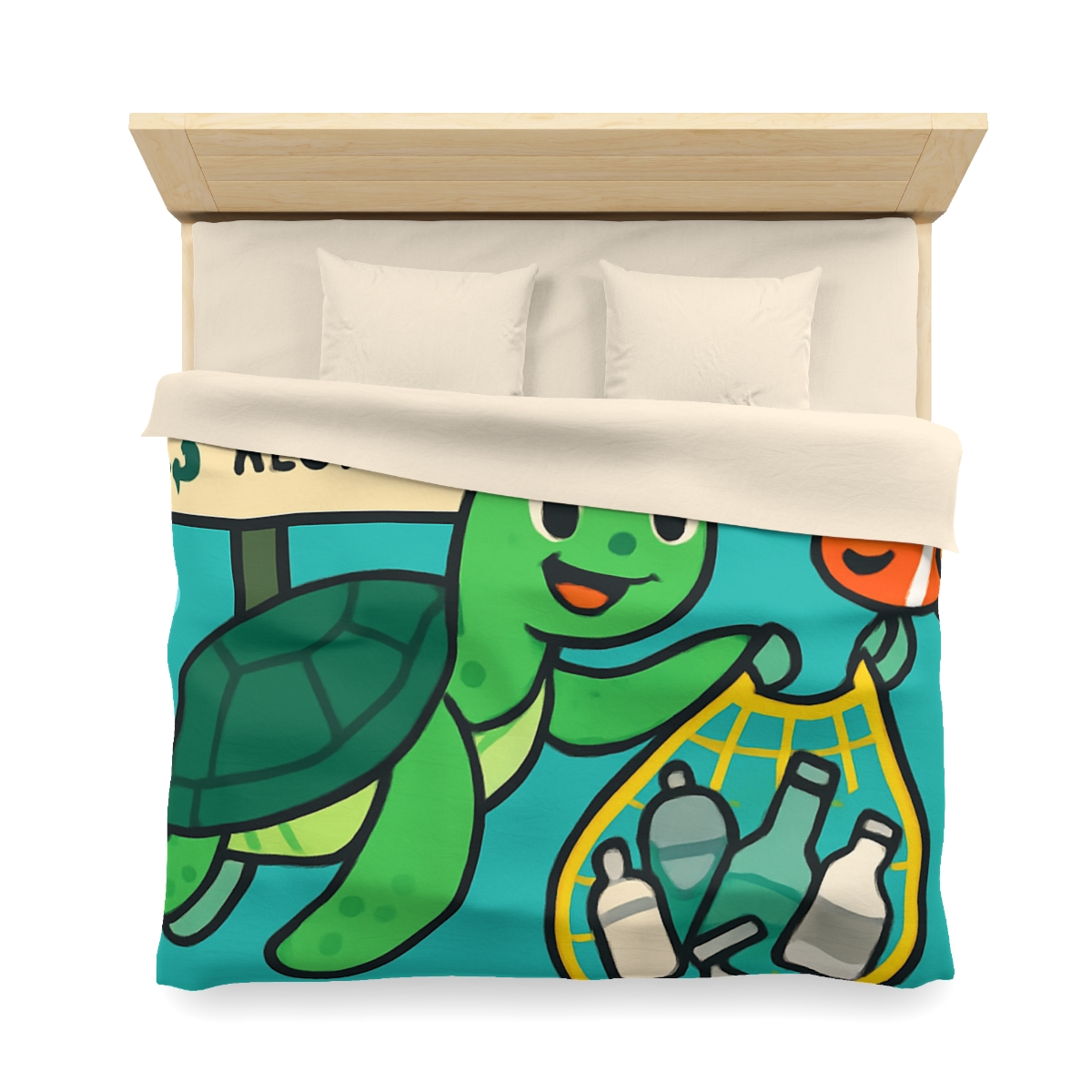 Coral Reef Recycling Rangers custom duvets