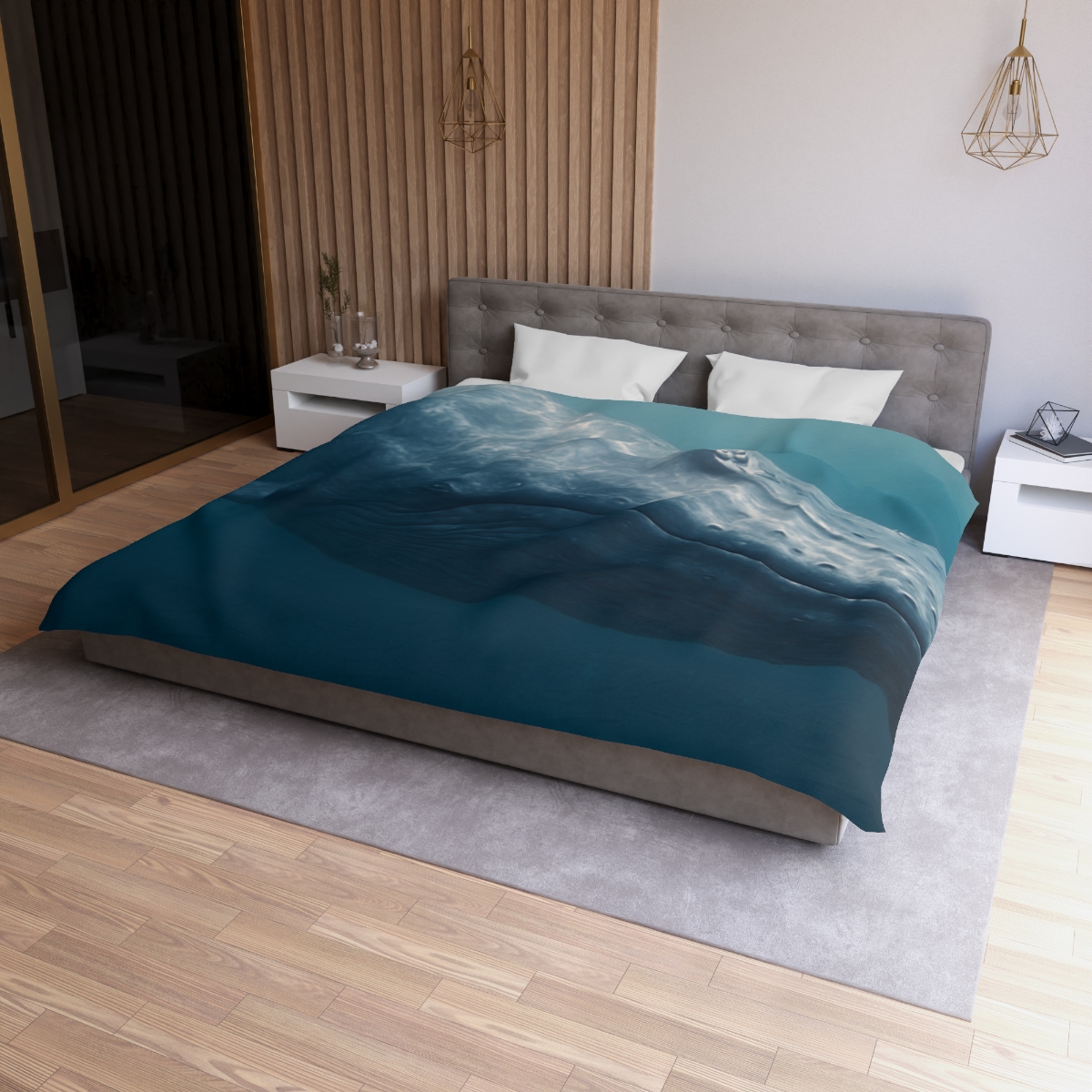 Ocean Song Blue Whale warm winter duvets