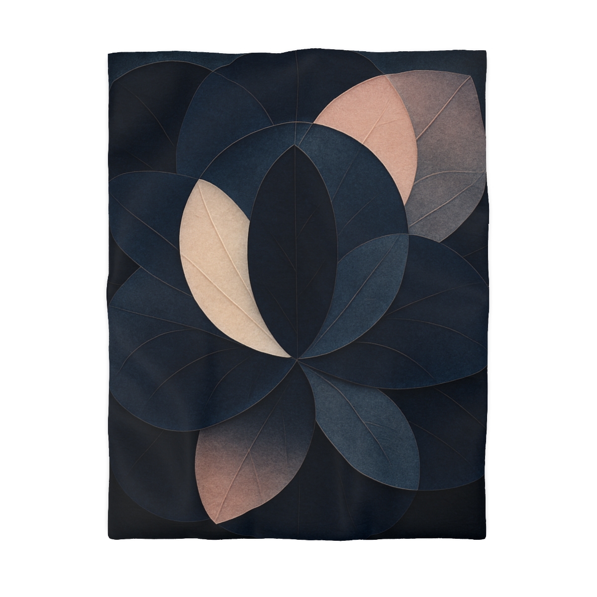 Petal Eclipse Overlays custom duvets