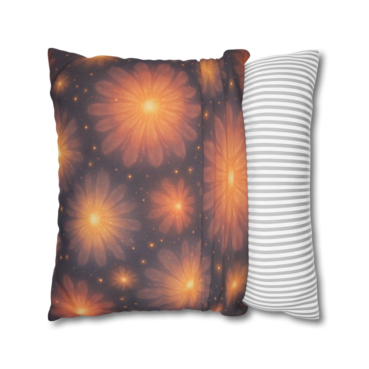 Photon Blossom Field designer print pillow cases
