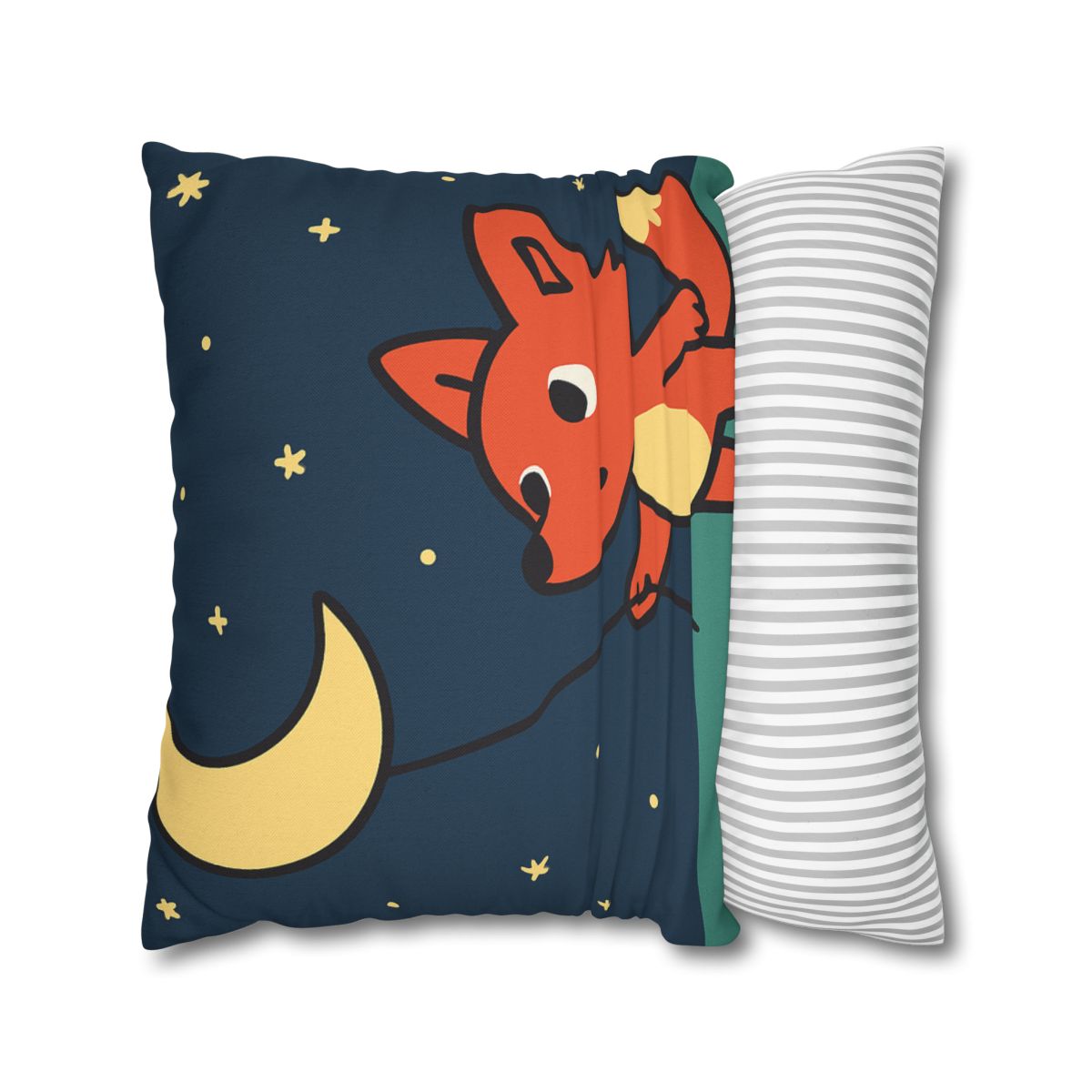 Stargazing Fox And Moon Kite unique gift pillow cases