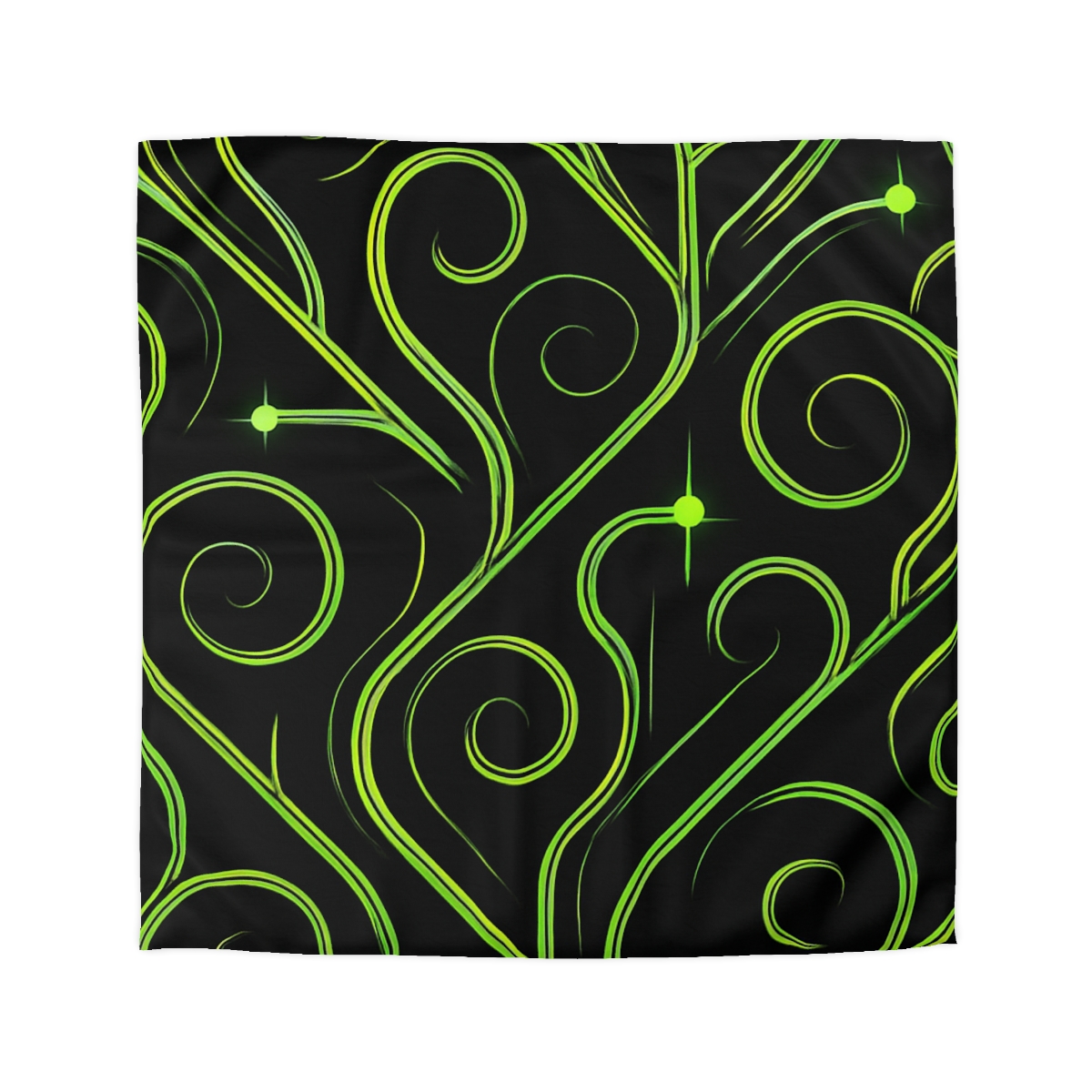 Vine Curl Circuitry soft comforter duvets