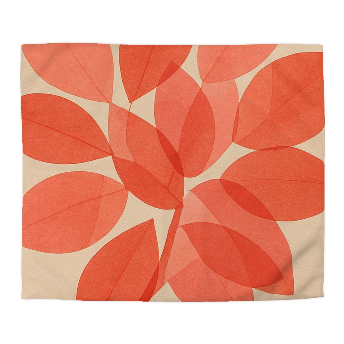 Petal Mosaic Overlay soft comforter duvets