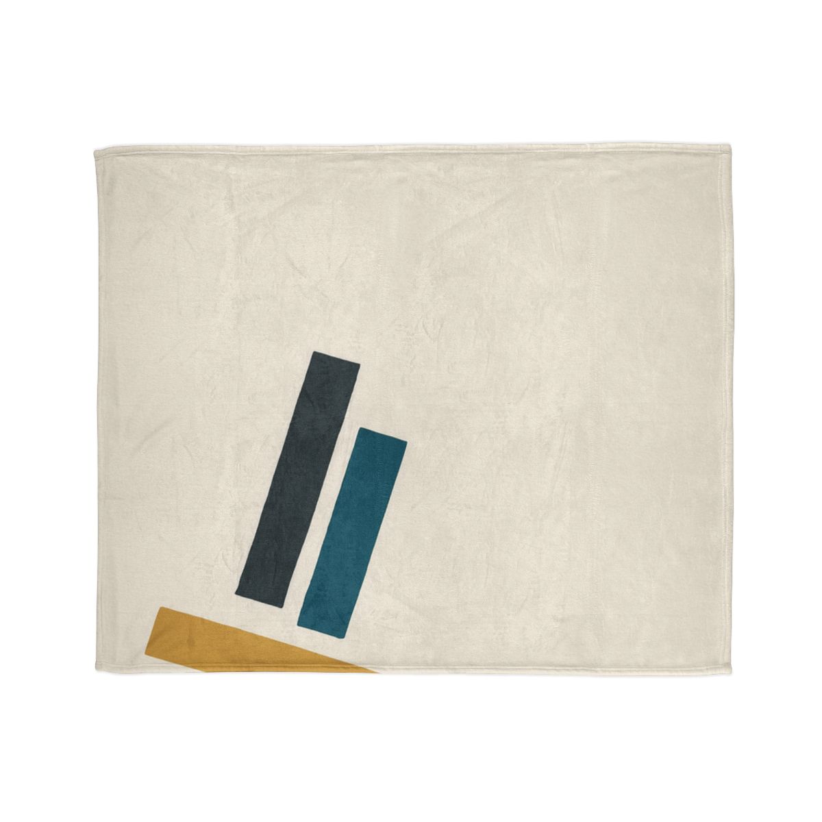 Balanced Triad Of Rectangles warm winter blankets