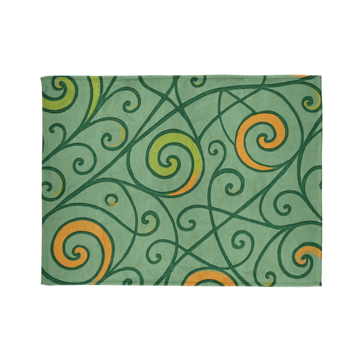 Tendril Spiral Lattice unique gift blankets
