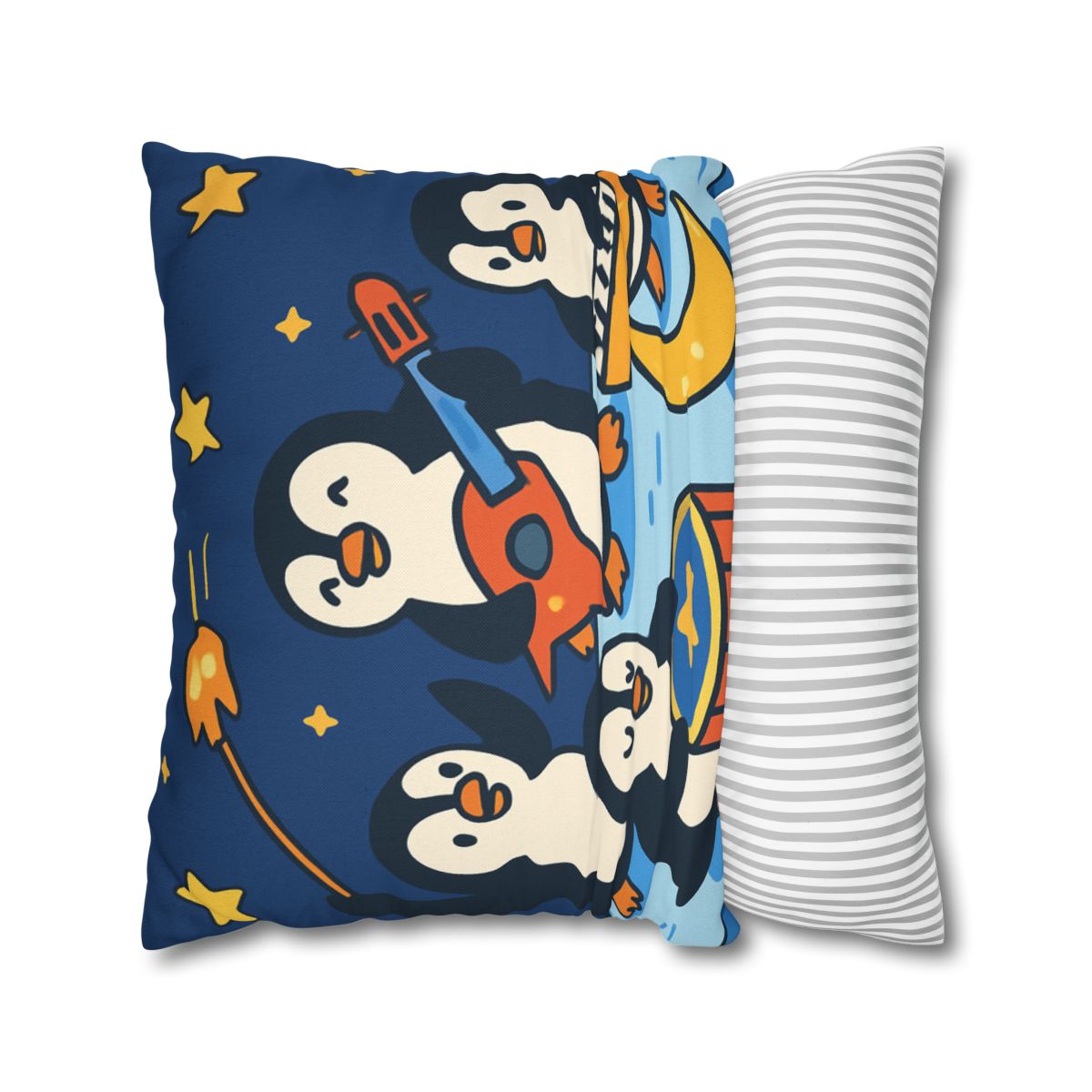 Starlight Symphony Penguin Band unique gift pillow cases