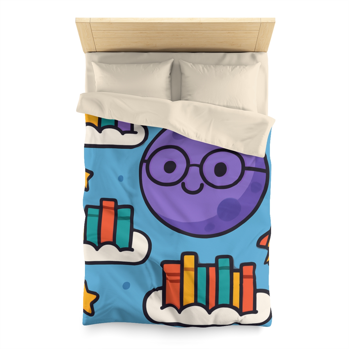 The Cloud Library Of Planet Puff soft comforter duvets