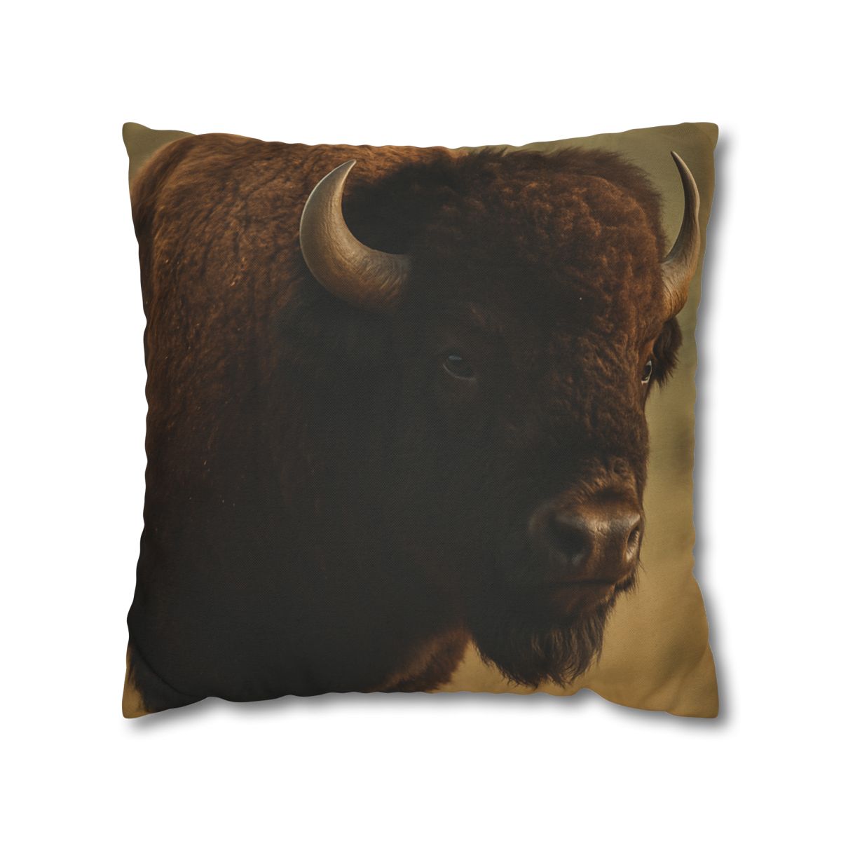 Thunder Stillness American Bison soft cotton pillow cases