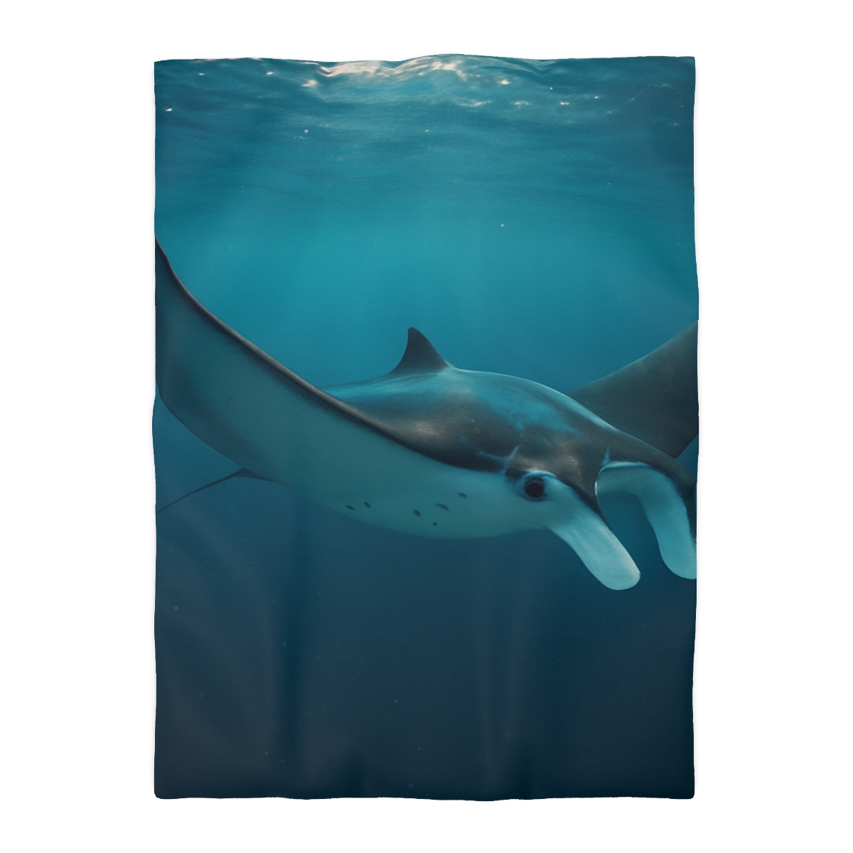 Cosmic Glide Manta Ray duvets for gifts
