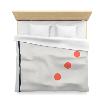 Diagonal Constellation Frame personalized bedding duvets