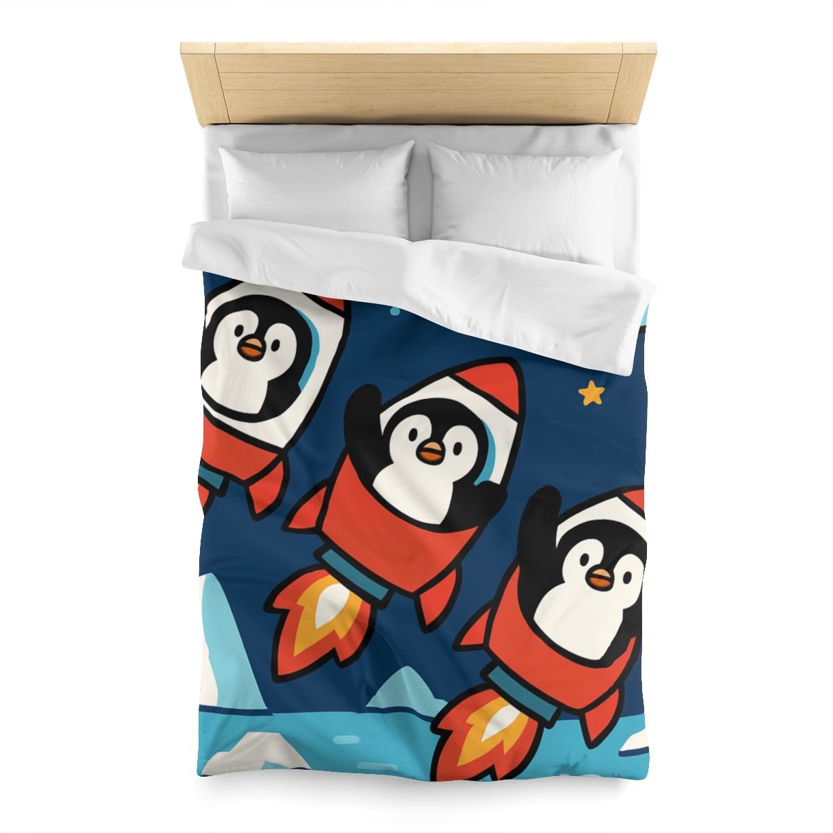 Rocket Penguin Crew warm winter duvets