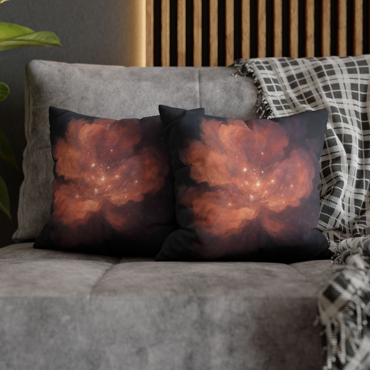 Celestial Dust Bloom soft cotton pillow cases