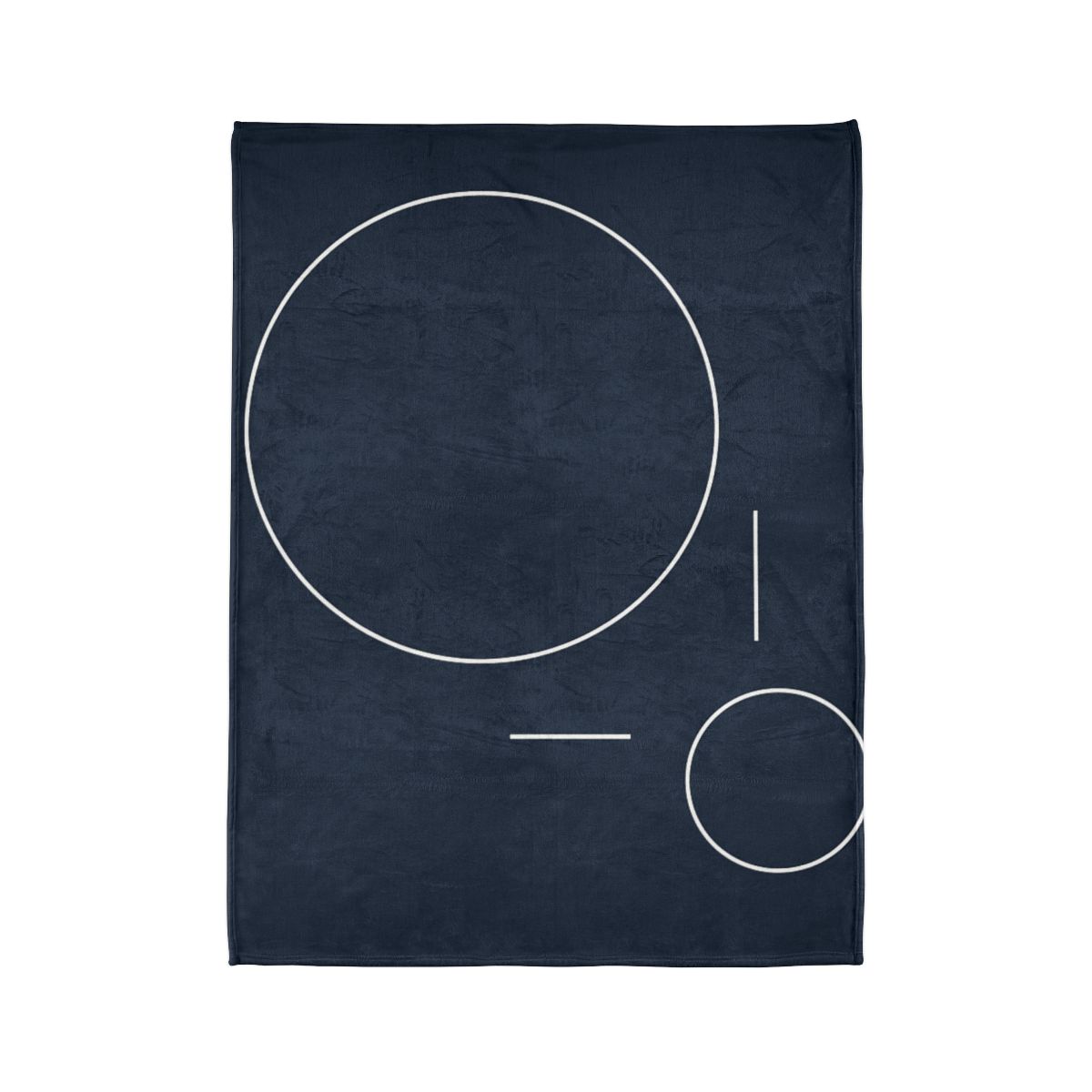 Offset Ring And Bar Constellation stylish throw blankets